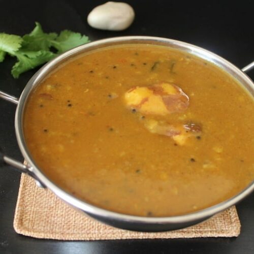 Palakottai Kuzhambu | Jackfruit Seed Sambhar (Without Coconut)