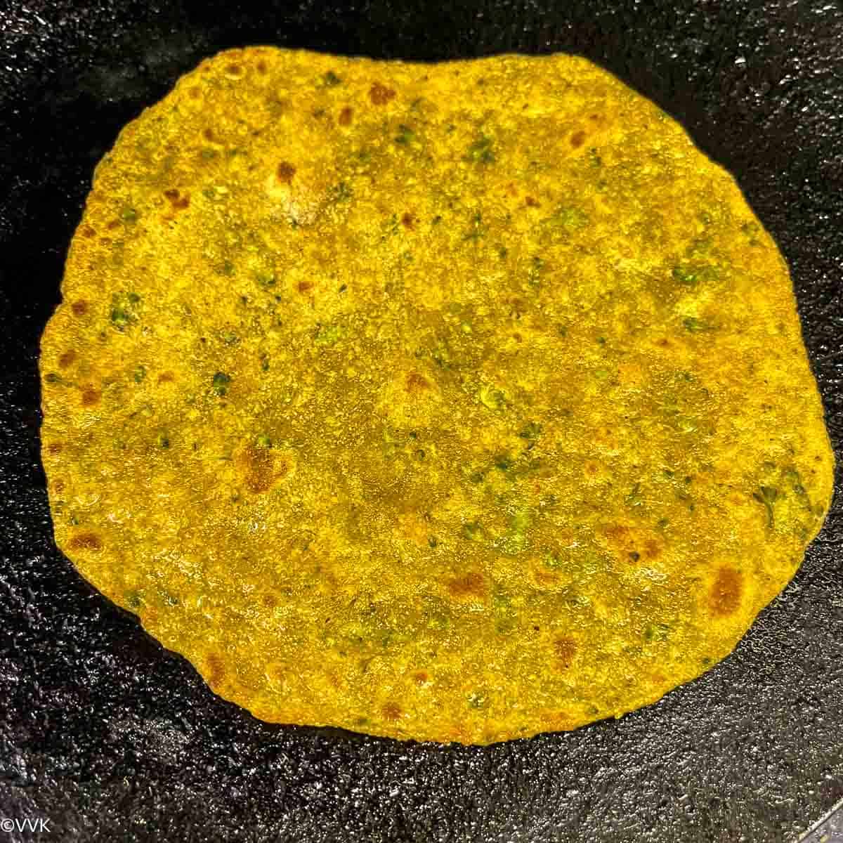 cooked paratha