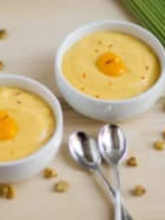 Mango Shrikhand with Greek Yogurt