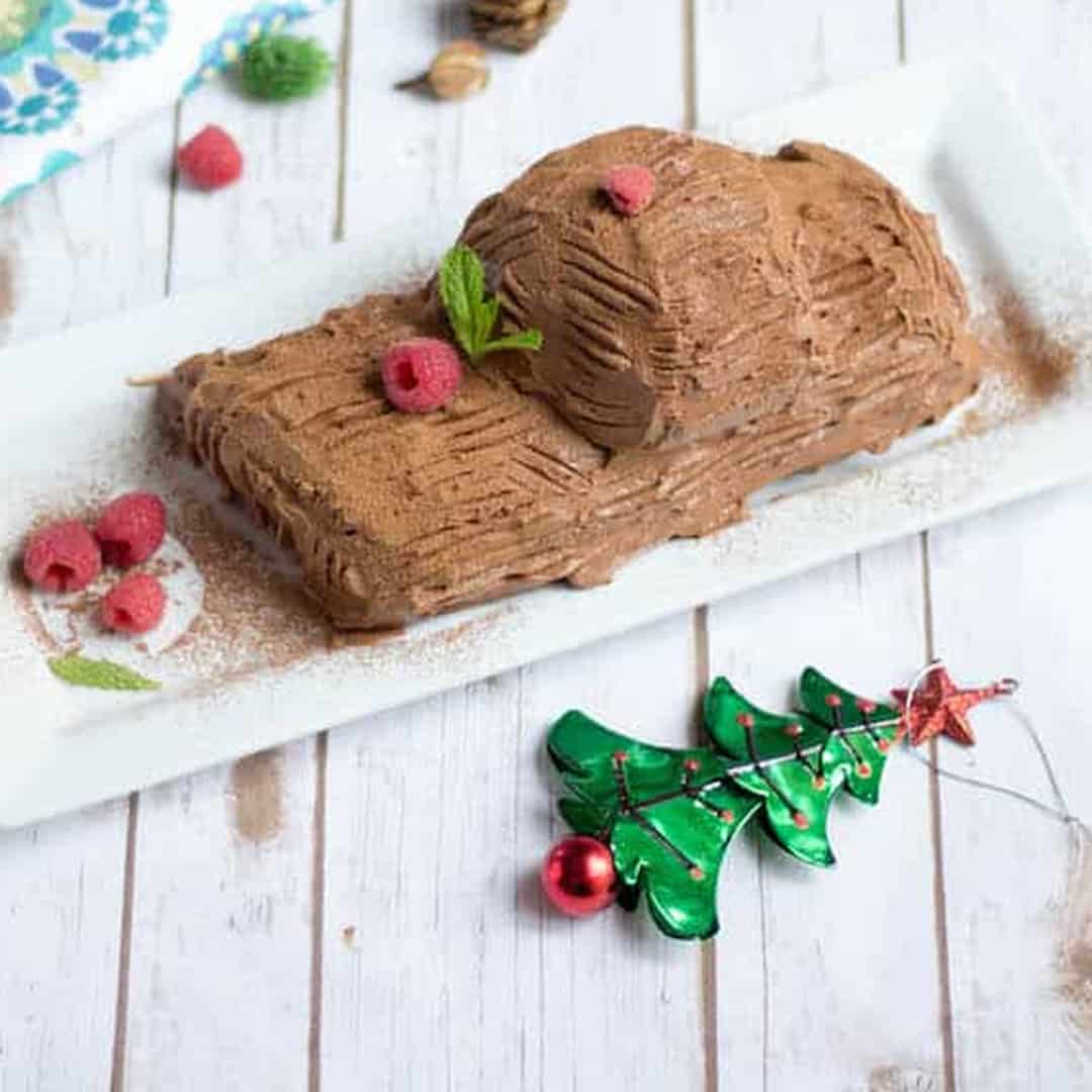 3 Piece SET Merry Christmas Cake Decorations Yule Log Cupcake - Etsy UK