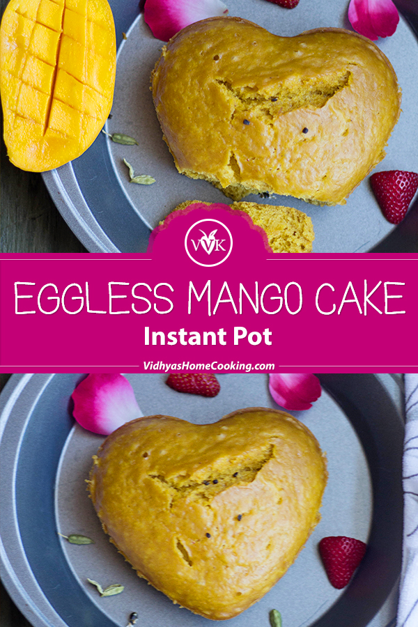 Eggless Mango Cake Recipe, How To Make Eggless Mango Cake Recipe | Mango  Cake - Flavors of Mumbai