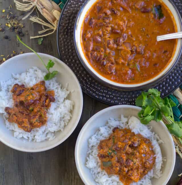 Konkani Style Rajma Curry