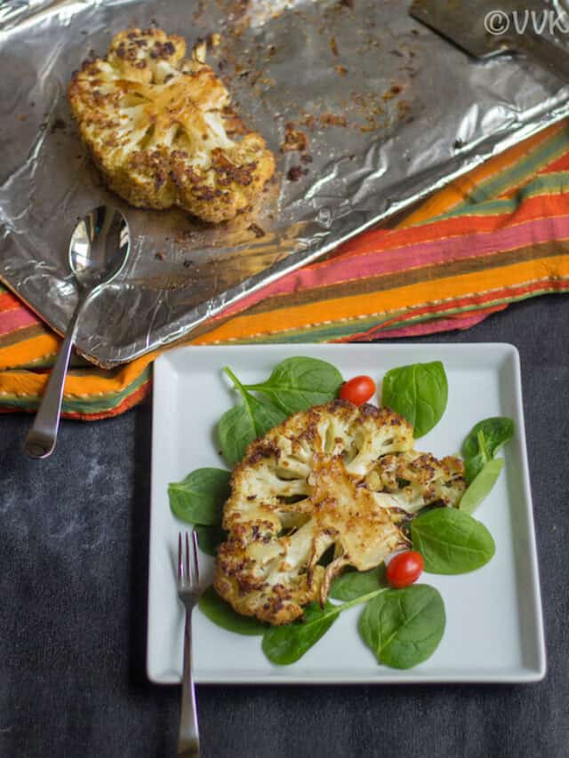 Roasted Cauliflower Steaks