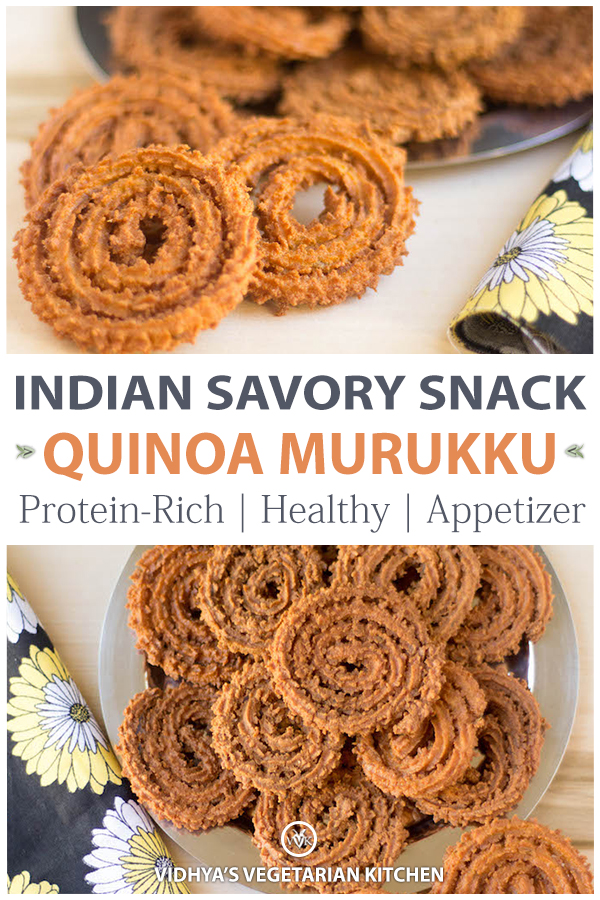 Quinoa Murukku | Chakli | Diwali Special Recipes