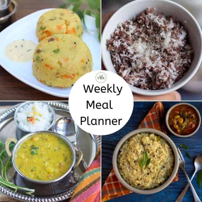 Weekly Meal Planner with One-Pot Meal Options | Indian Meal Plans