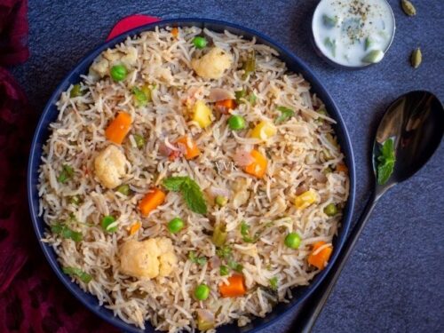 veg pulao recipe in marathi