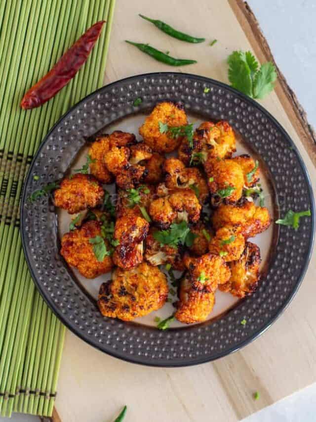 Air Fryer Cauliflower Bites