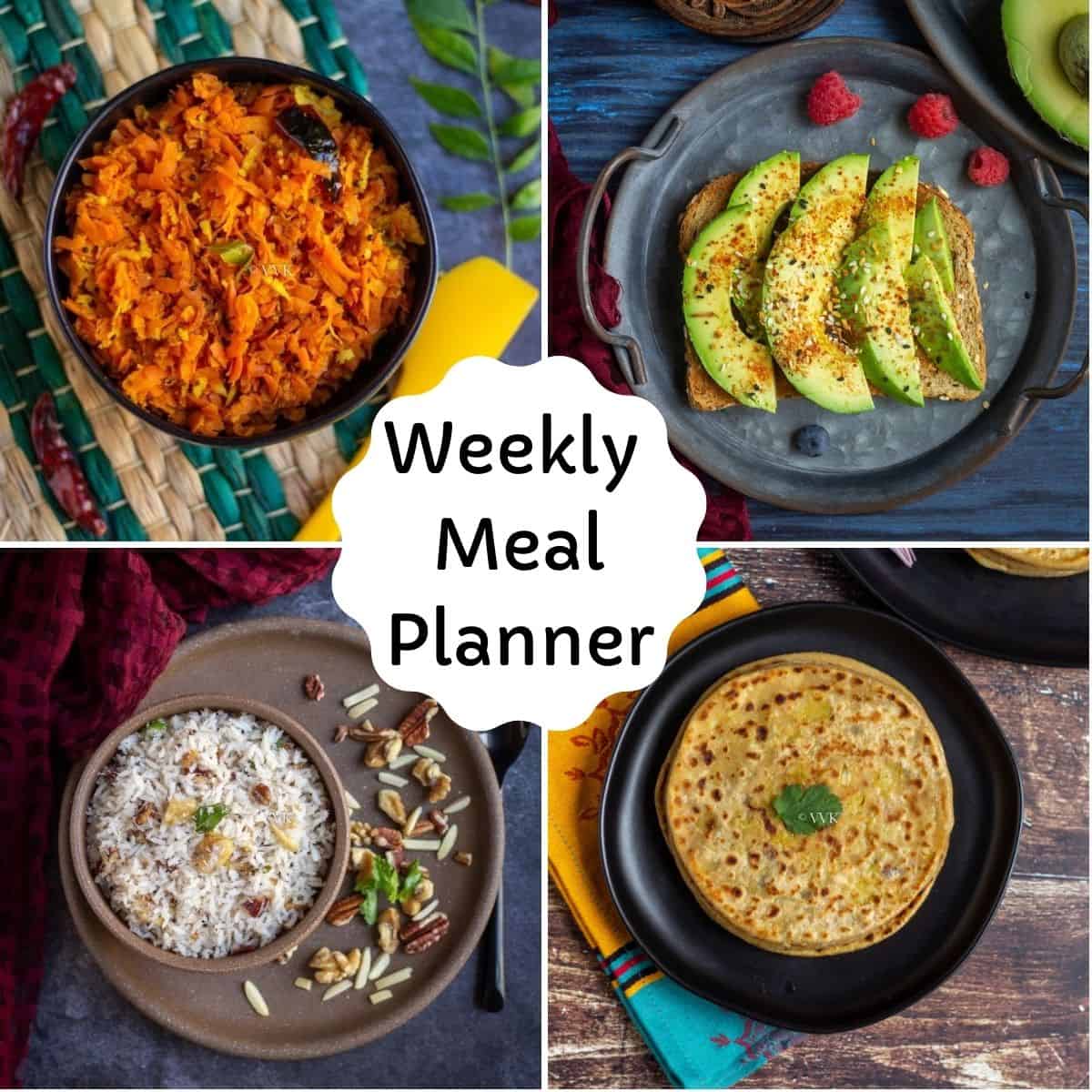 Indian Meal Planning And Prep - Weekly Meal Planning Tips 