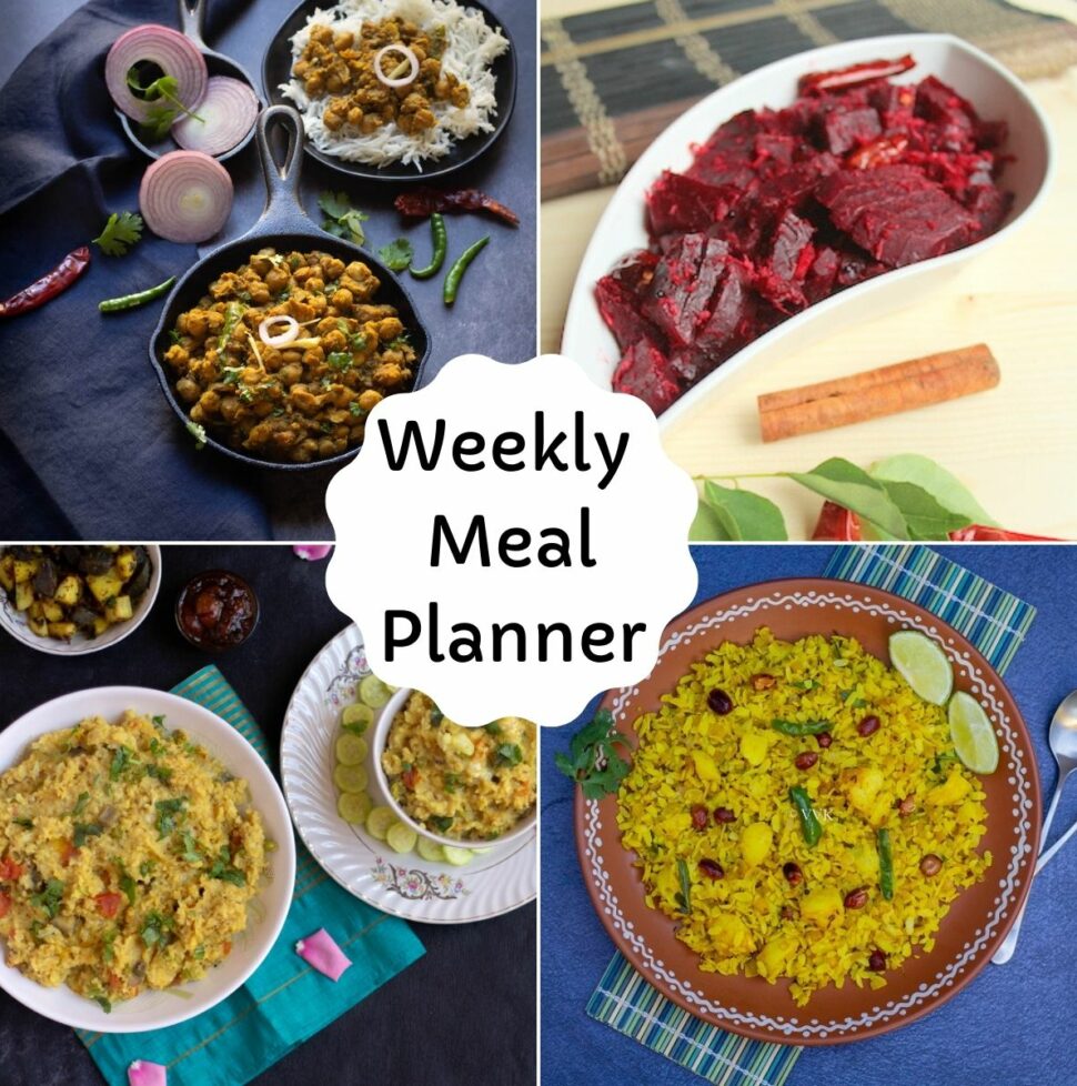 Meal Planners - Vidhya’s Vegetarian Kitchen