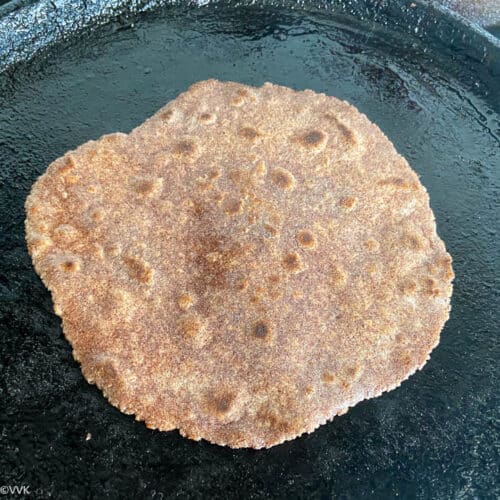 Ragi Wheat Roti | Ragi Roti - Vidhya’s Vegetarian Kitchen