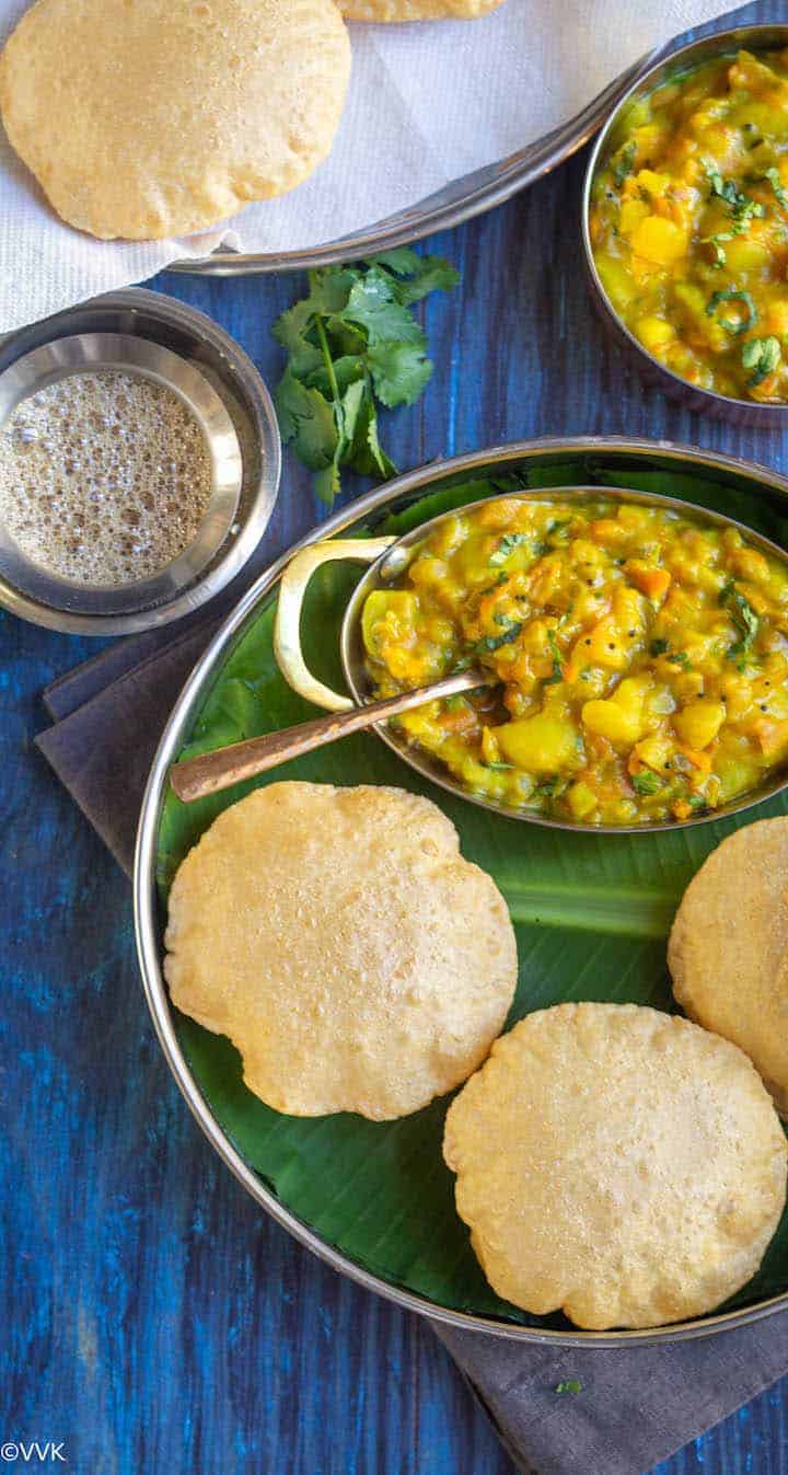 Poori Recipe | Puri | How To Make Poori | Deep-Fried Indian Bread