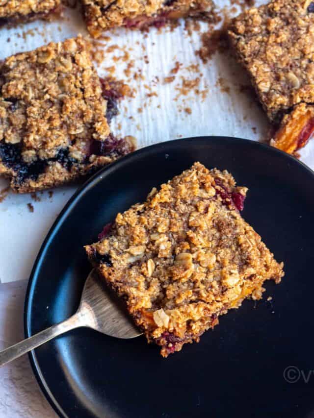 Vegan Crumble Bars