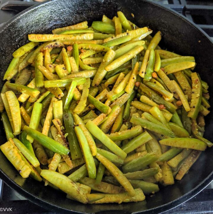 Kovakkai Poriyal | Ivy Gourd Stir Fry - Vidhya’s Vegetarian Kitchen