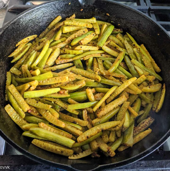 Kovakkai Poriyal | Ivy Gourd Stir Fry - Vidhya’s Vegetarian Kitchen