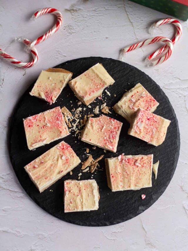 Easy Peppermint Bark Vidhyas Vegetarian Kitchen