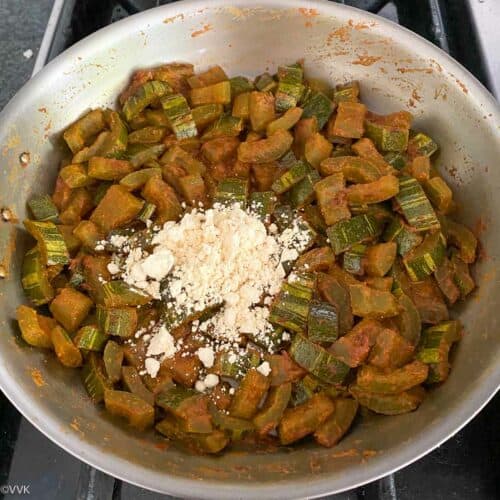 Snake Gourd Curry | Chichinda Sabji - Vidhya’s Vegetarian Kitchen