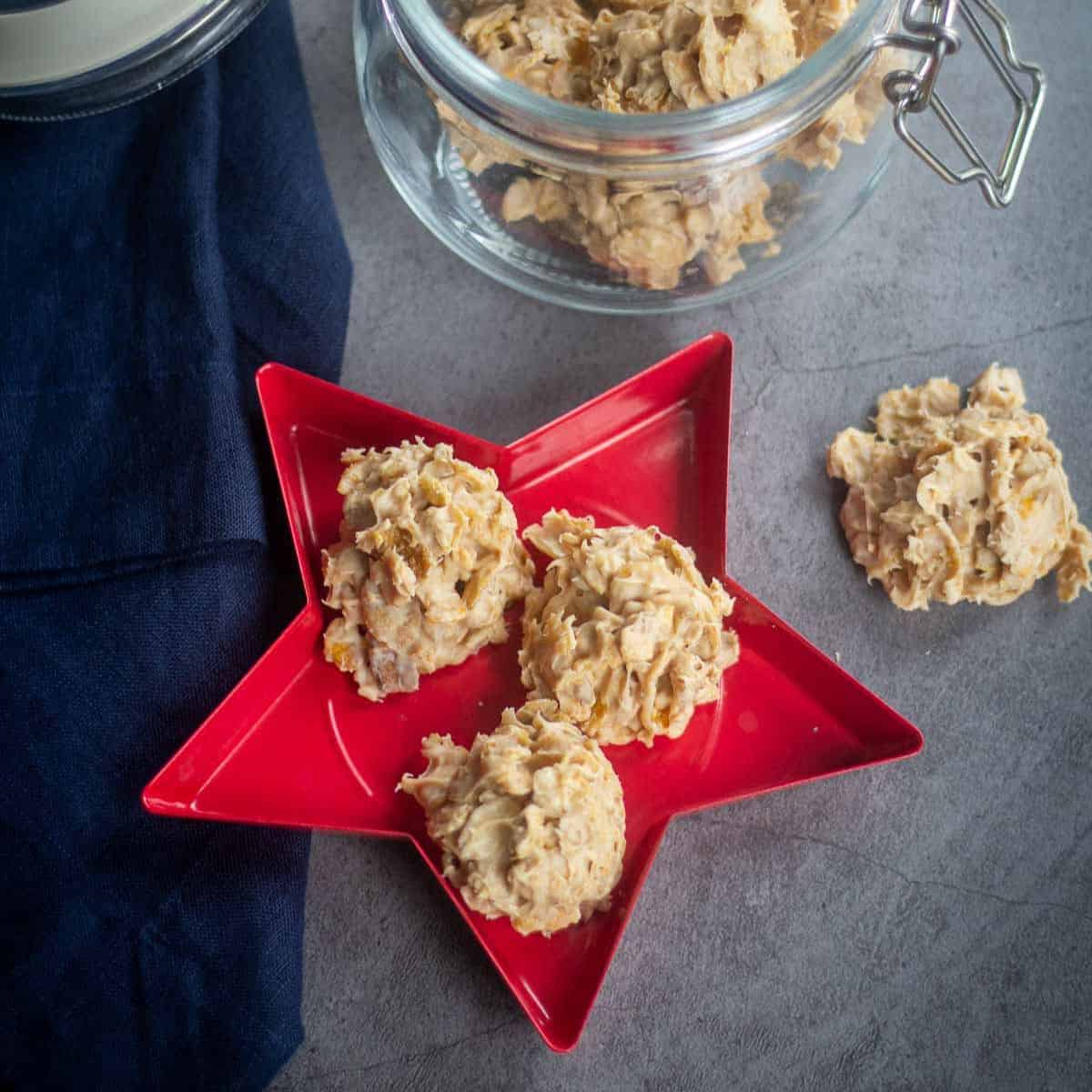 No bake Chocolate Cereal Clusters - Vidhya's Vegetarian Kitchen