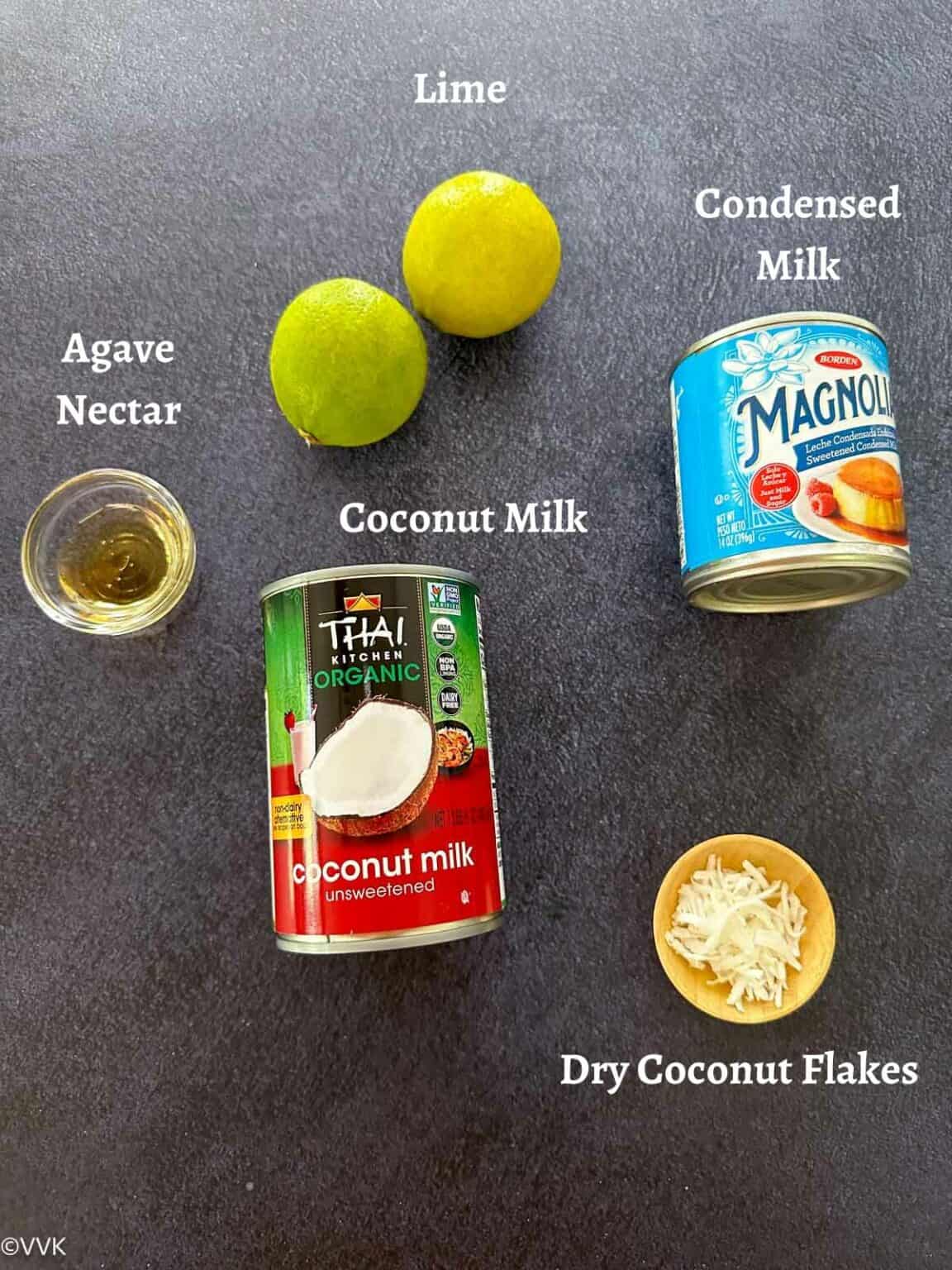 Limonada De Coco | Coconut Limeade - Vidhya’s Vegetarian Kitchen