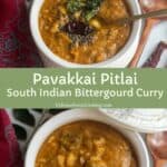 pavakkai pitlai for pinterest with text overlay