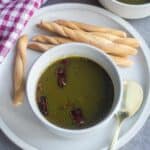 moringa soup with text overlay for pinterest