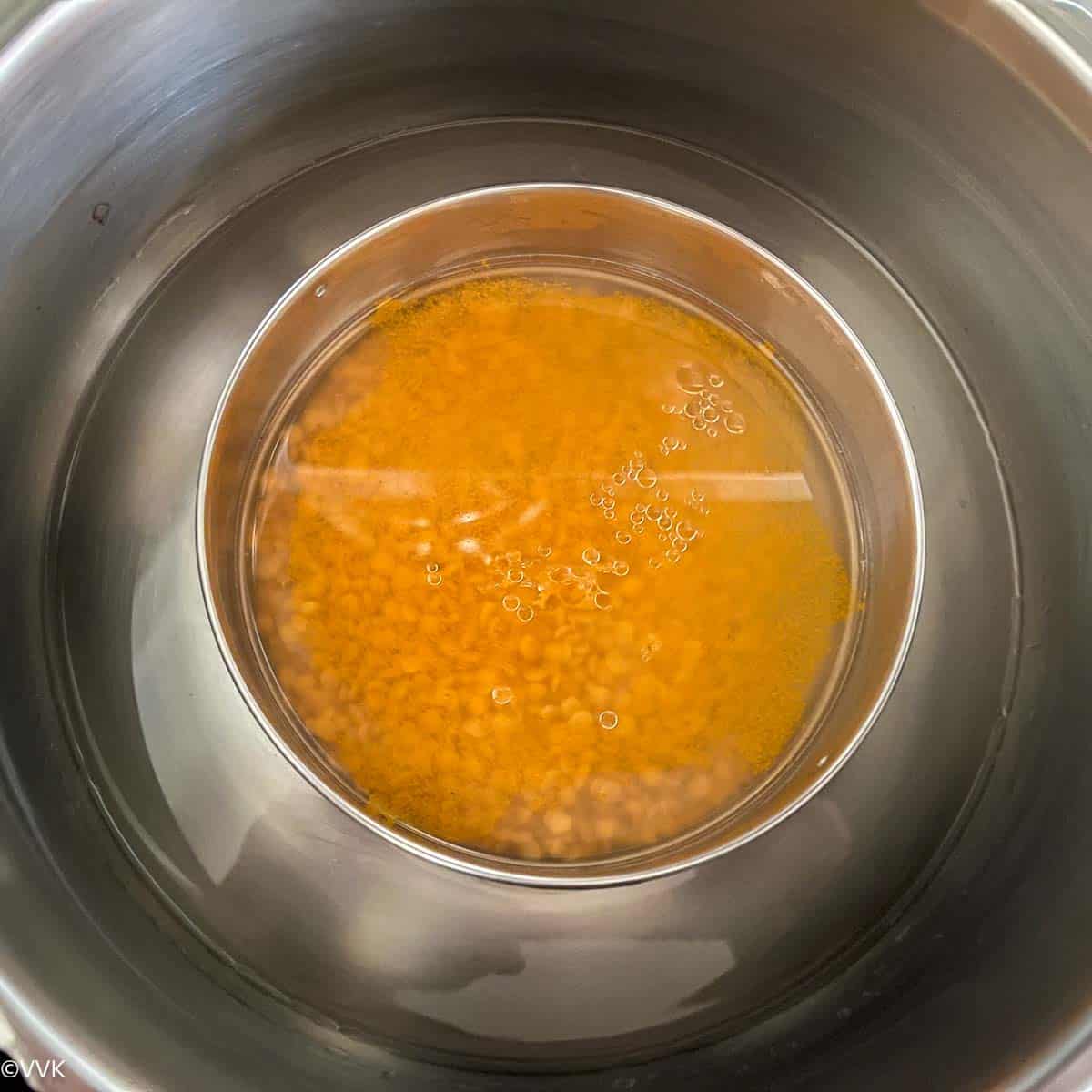 pressure cooking toor dal