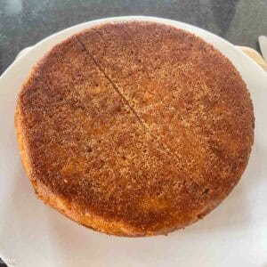 baked cake